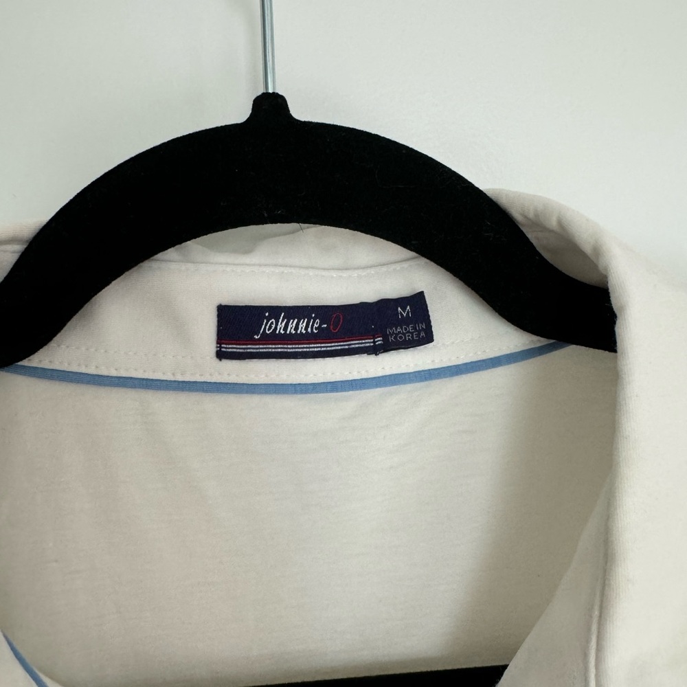 johnnie-O White Polo Shirt for Men - Picture 4 of 4